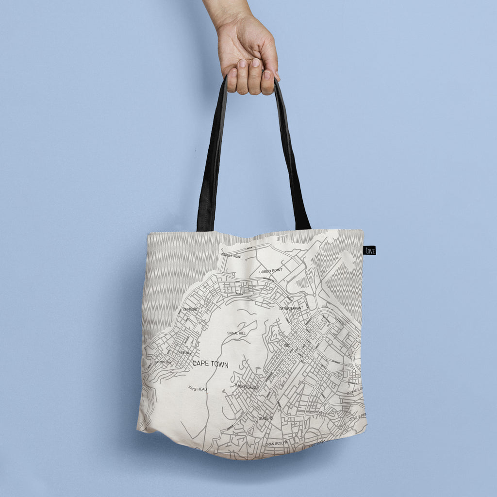 CapeTown CityMap ToteBag | regular