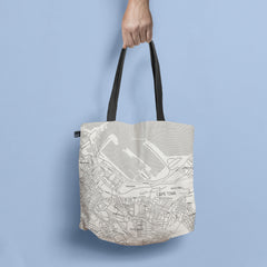 CapeTown CityMap ToteBag | regular