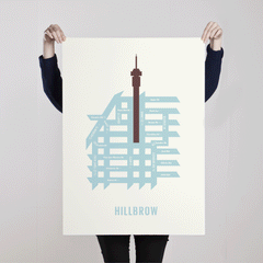 TowerMap Poster | set of both