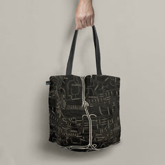 Joburg CityMap ToteBag | regular black