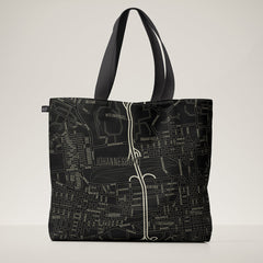 Joburg CityMap ToteBag | deluxe black