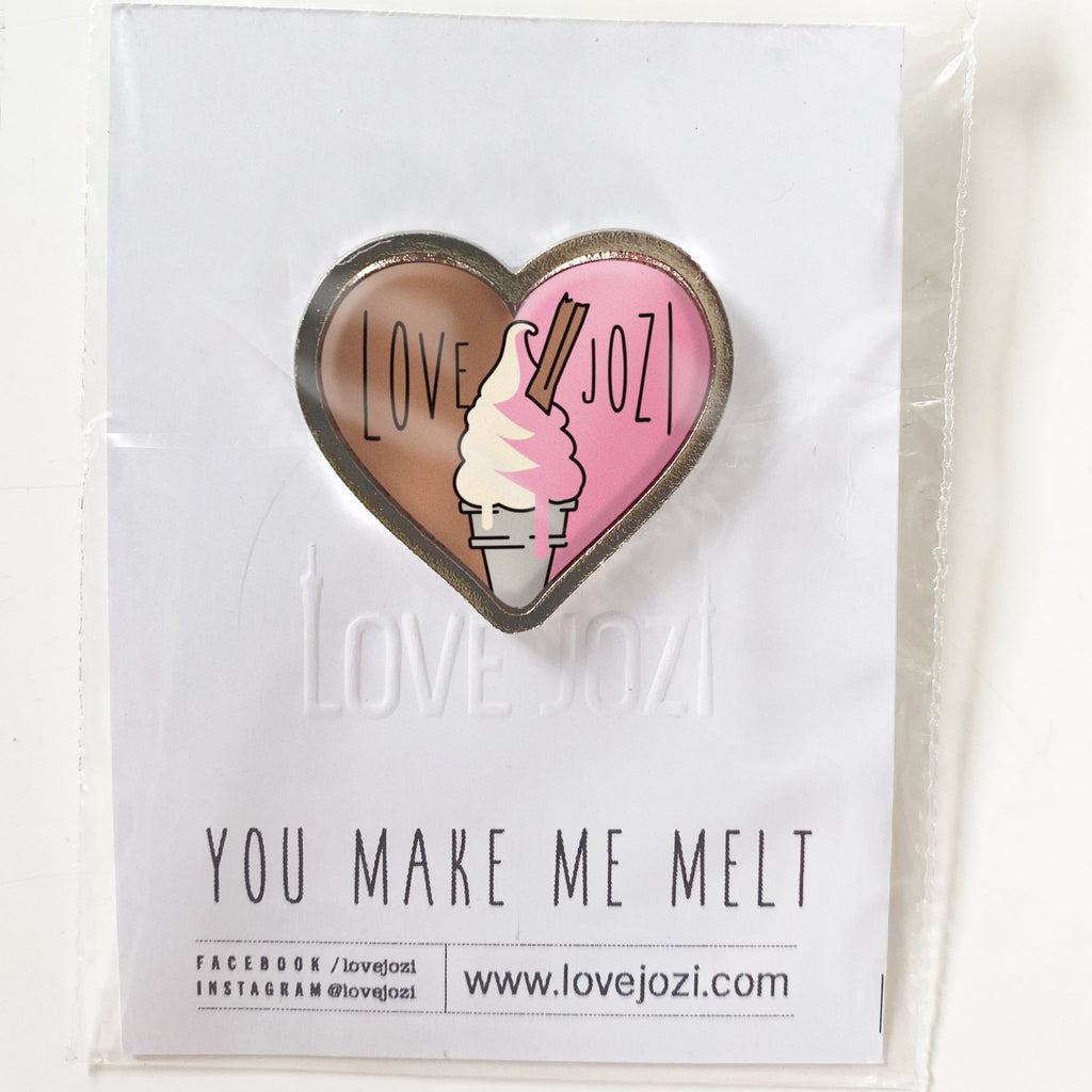 Heart Badge - You MakeMeMelt