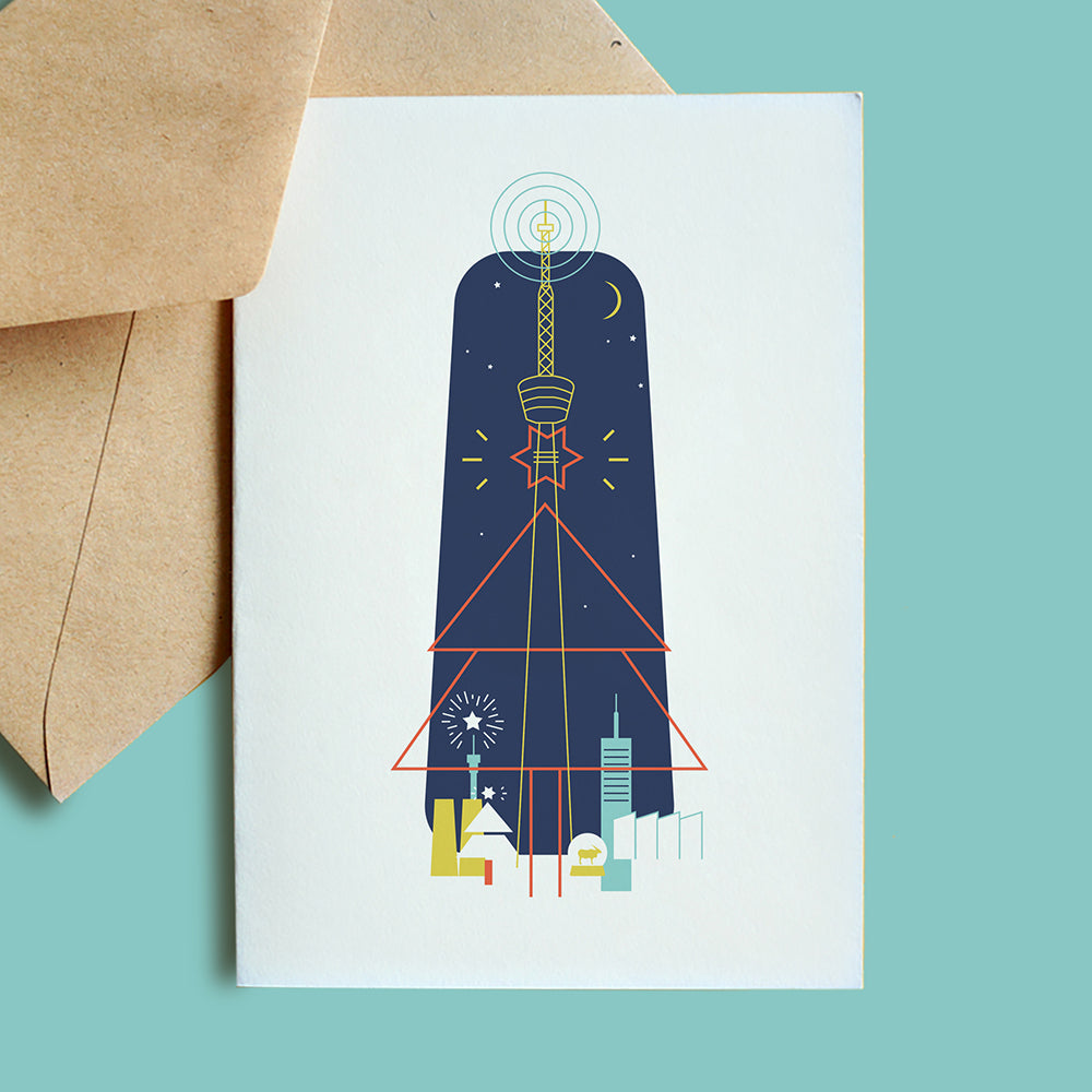 LoveJozi XMas Greeting Card | BrixtonTower