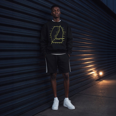 Highways Sweater | glow in the dark
