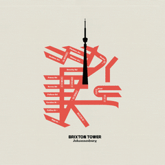 TowerMap DoubleSided ToteBag