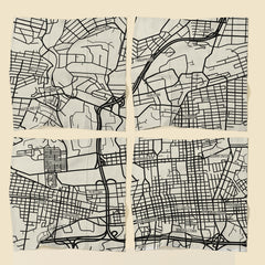 Mapkins Classic | city