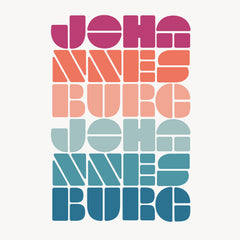 JohannesburgType T-Shirt | colour